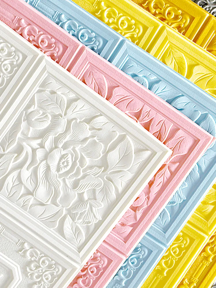 3D трехмерные наклейки на стену самоклеящиеся водонепроницаемые для гостиной