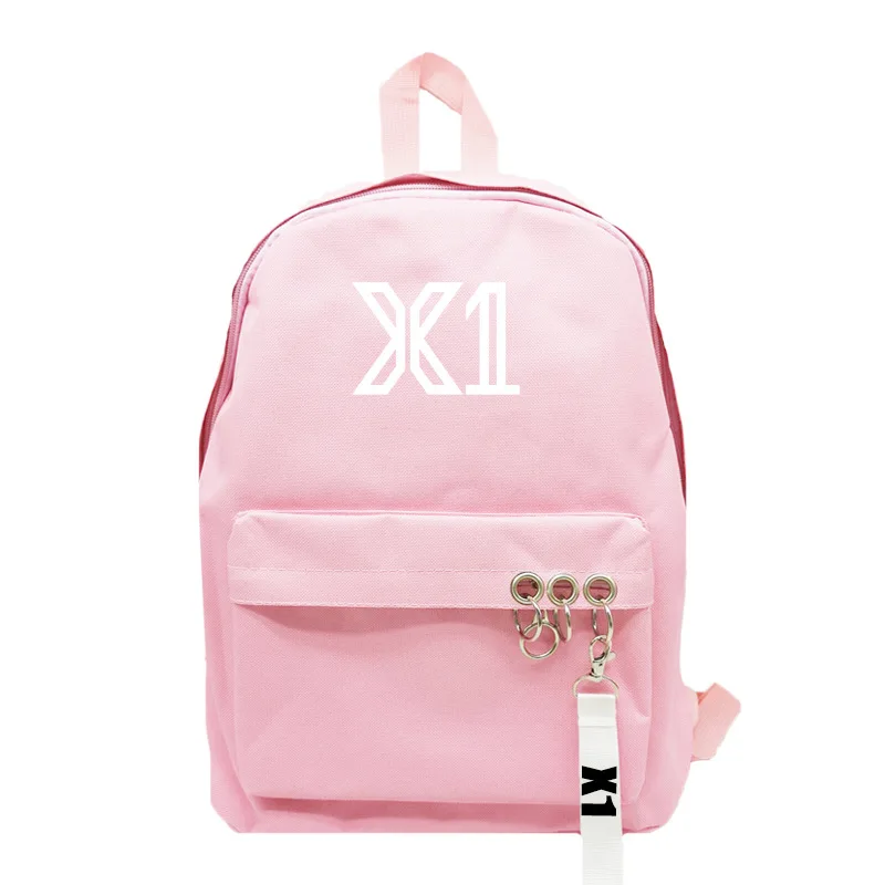X1-pink Kpop EXO GOT7 TWICE TXT X1 рюкзак для путешествий K-pop X ONE TOGETHER школьные сумки коллекции поклонников Прямая - Цвет: X1-pink