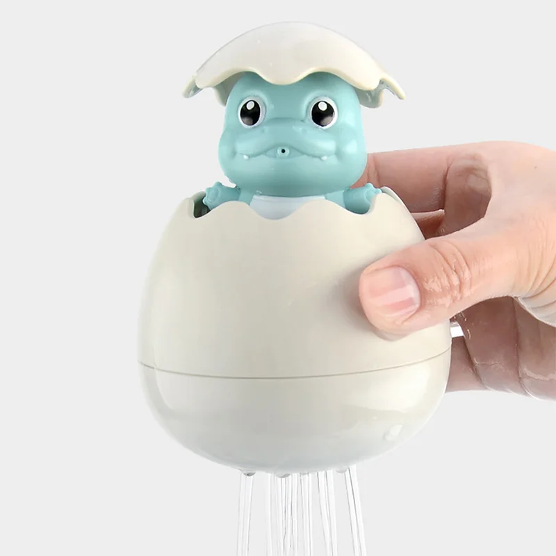 Baby Bathing Toy Kids Cute Dinosaur Egg Water Spray Sprinkler Bathroom Sprinkling Shower Swimming Toys Gift | Игрушки и хобби