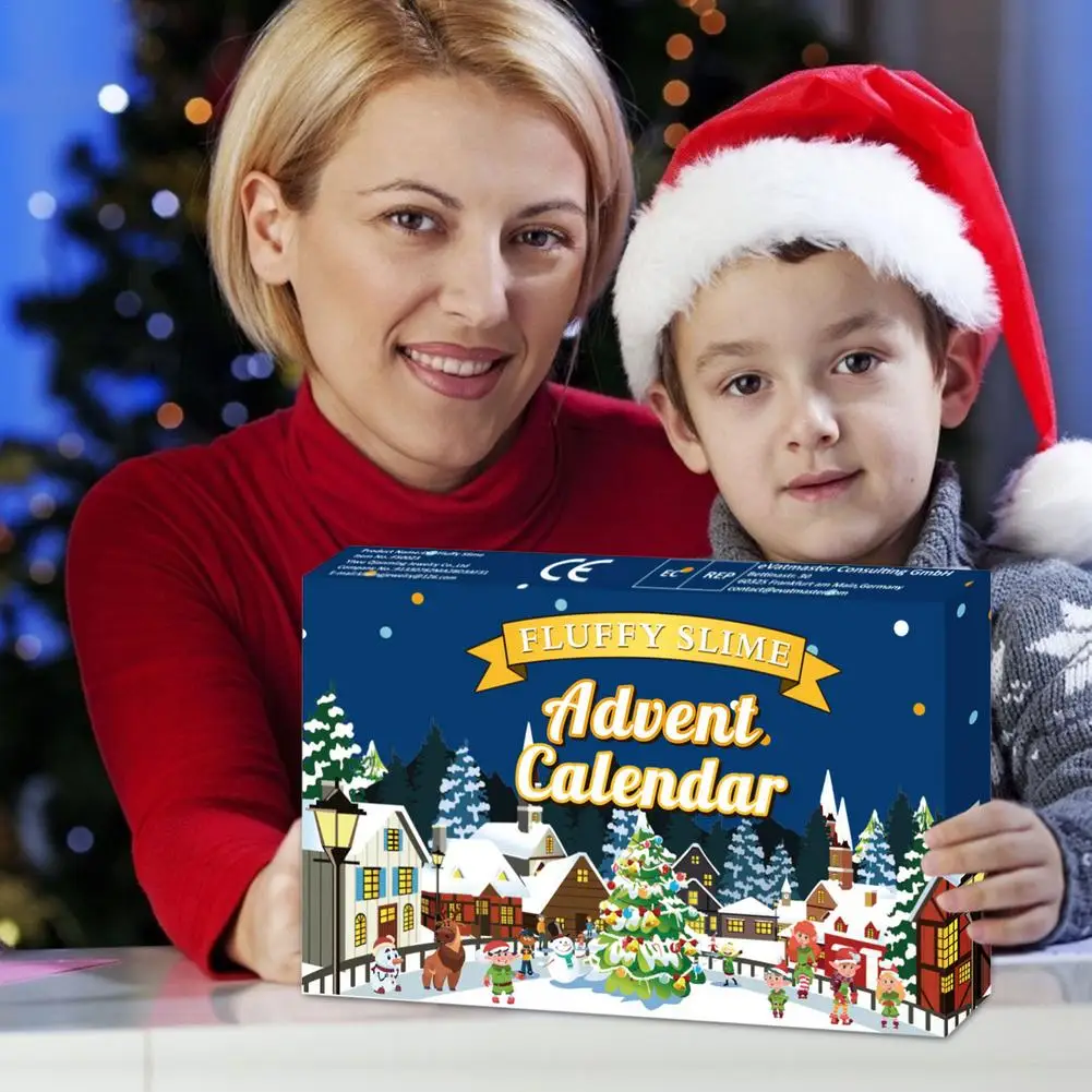 Calendario de cuenta atr&aacute;s para La Navidad, caja de regalo de vacaciones para ni&ntilde;os, regalos de Navidad, 24 Uds.-4