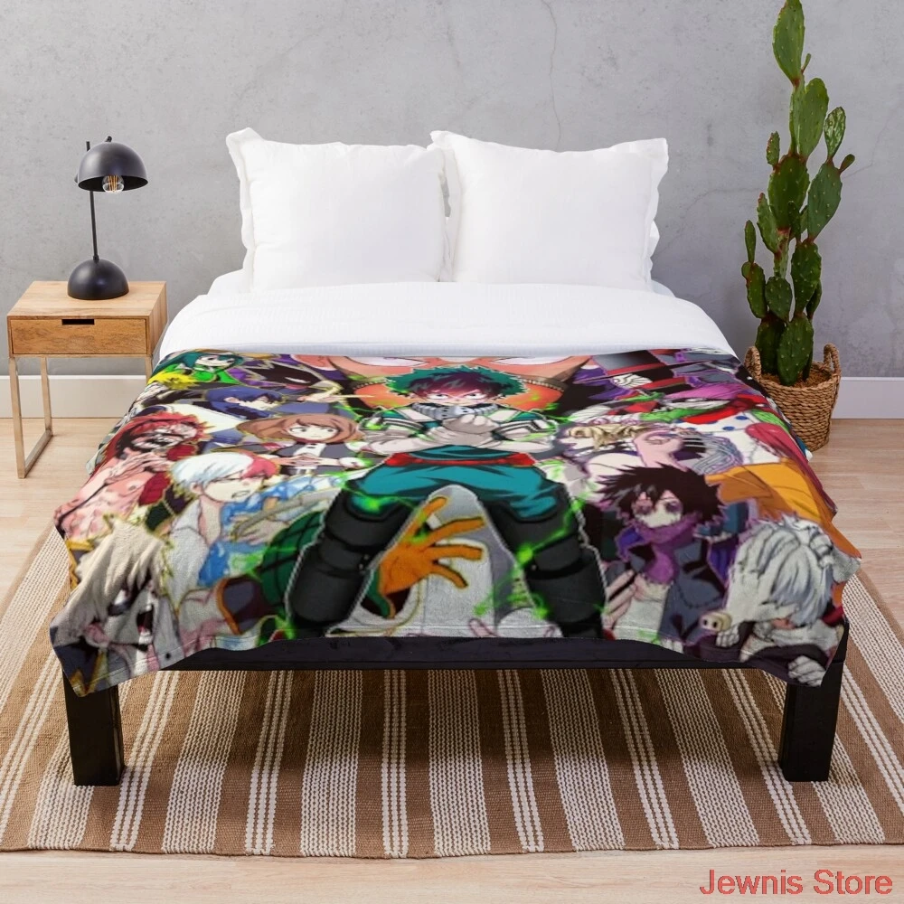 

Одеяло с принтом «Моя геройская Академия», сезон 4