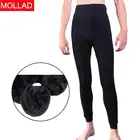 Зимние мужские теплые леггинсы Mollad, плотные жемчужные бархатные леггинсы до щиколотки, мужские Термолеггинсы