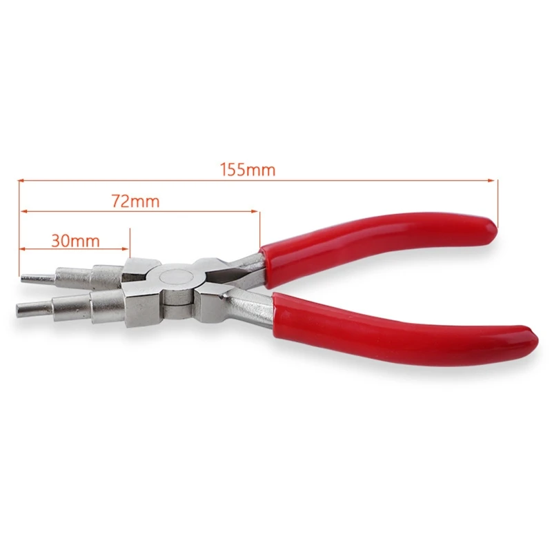 

1/3pcs Flat Curved Nose Pliers Multi-step Ring Looping Wire Looper Split Ring Opener Plier DIY Jewelry Making Hand Tools