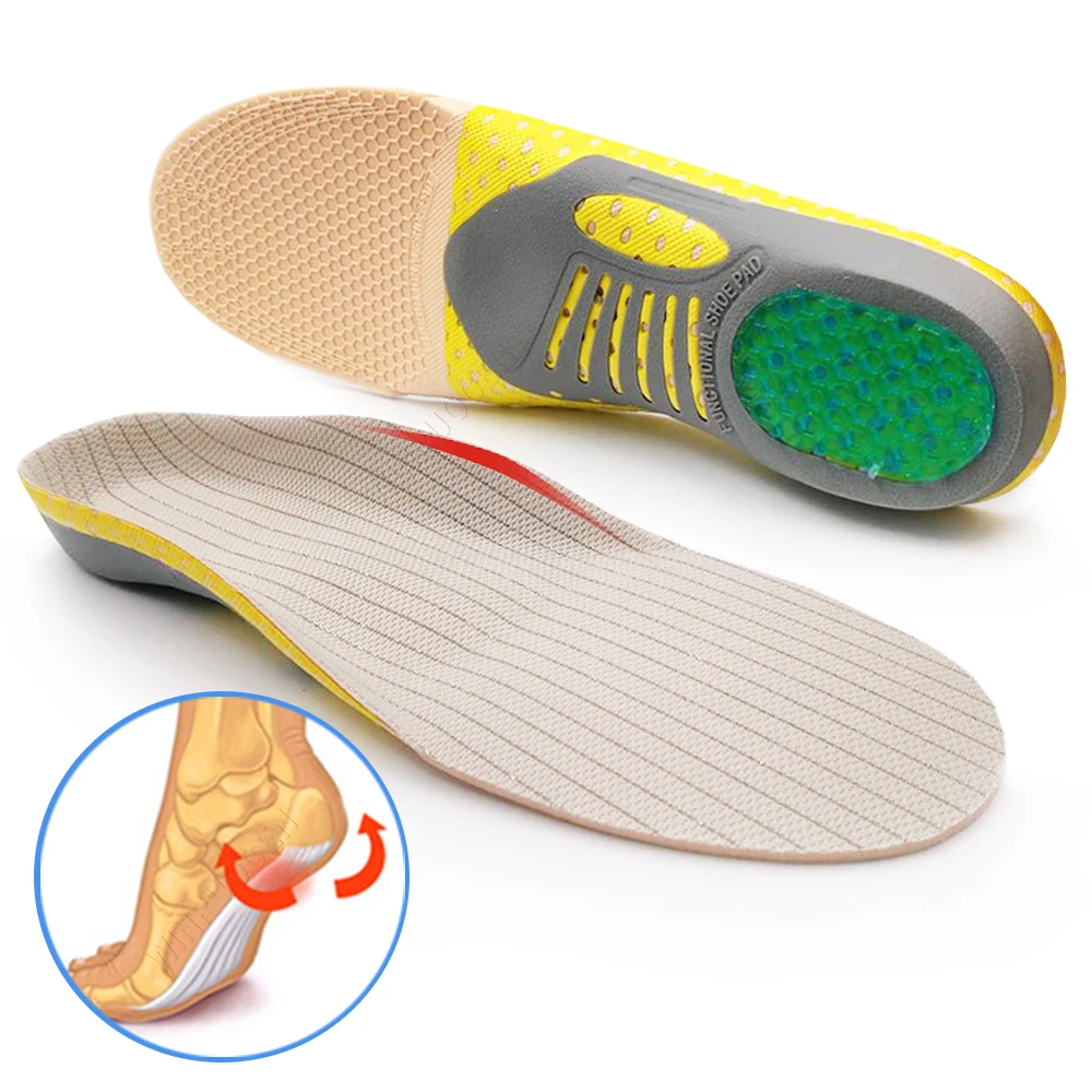 Orthotic Insole High Arch Support Insoles X/O Type Leg Flat Feet Orthopedic Women Men Orthopedic Foot Pain Unisex Dropshipping