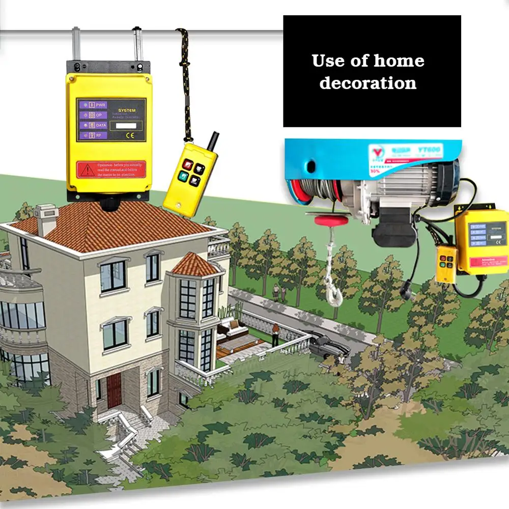 Промышленный беспроводной пульт дистанционного управления Лер переключатели