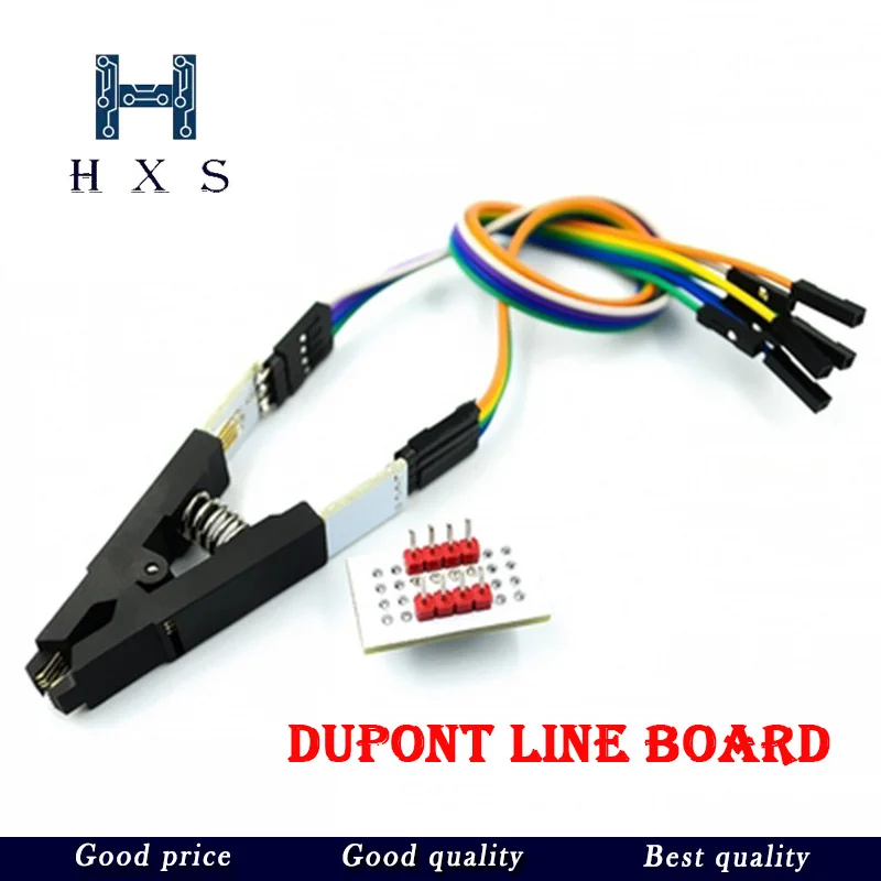 Programmer Test clip SOP8 Eight-pin BIOS Wide and narrow body 8-pin universal Adapter IC Socket Burning chip | Обустройство дома