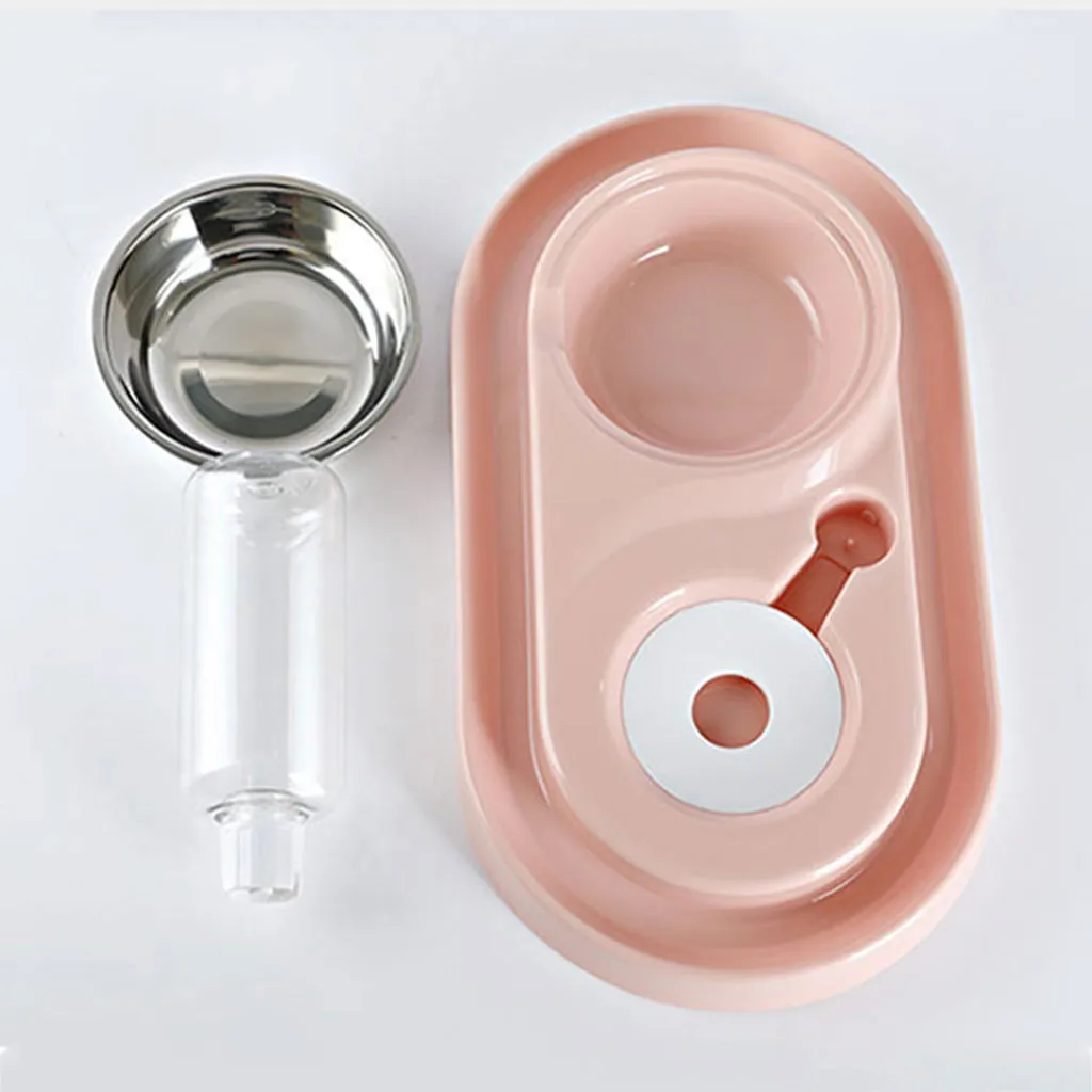 Transer собака воды двойного назначения чаша для кормления домашних животных