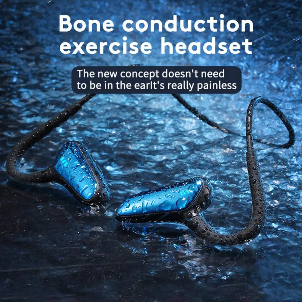 M-D8 Bluetooth-наушники Костная проводимость IPX5 Водонепроницаемый BT5.0 Беспроводная