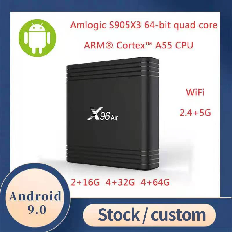 

TV Box Cross border dedicated high definition network player WiFi Bluetooth 8K Android TV box s905x3 network set top box