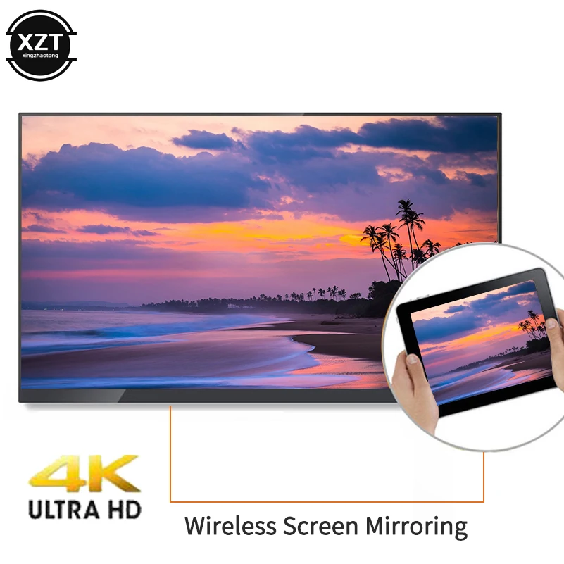 Mirascreen 2 4 г/5G 4K Беспроводной совместимому с HDMI ТВ палка DLNA обмена потоковыми