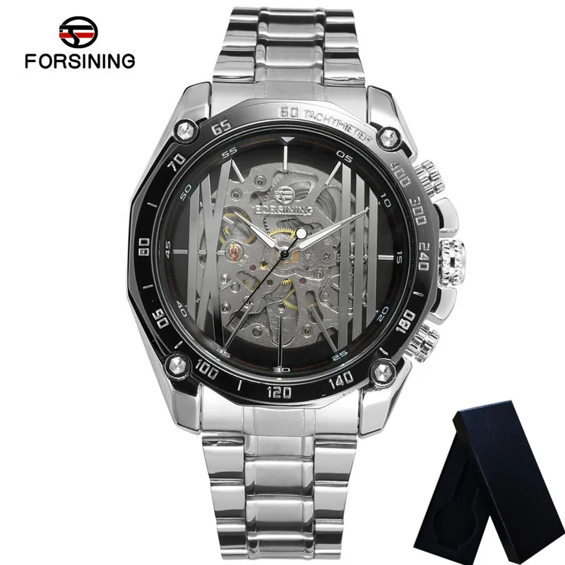 Часы наручные FORSINING Мужские механические автоматические спортивные брендовые
