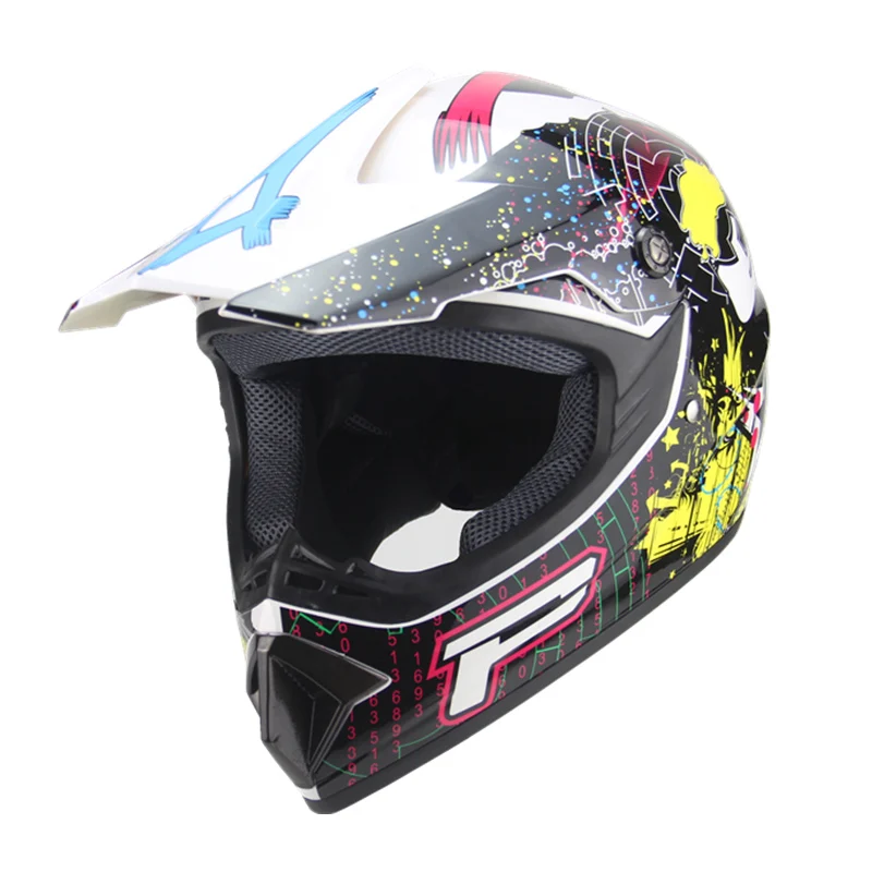 Детские мотоциклетные Шлемы Casco de Motocross горячая Распродажа мотоциклетный шлем ABS
