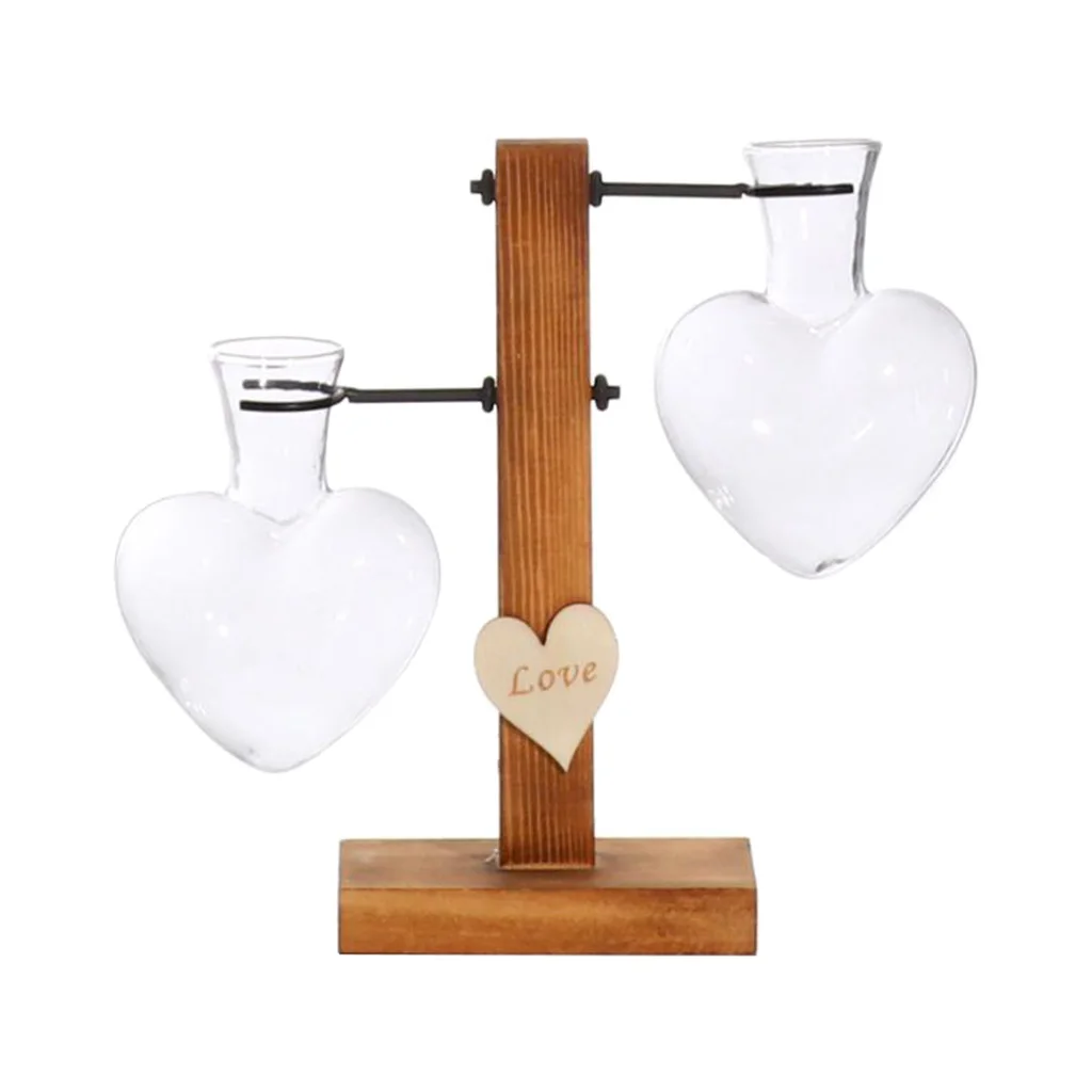 Тестовая трубка ваза для цветов деревянная подставка цветочные горшки