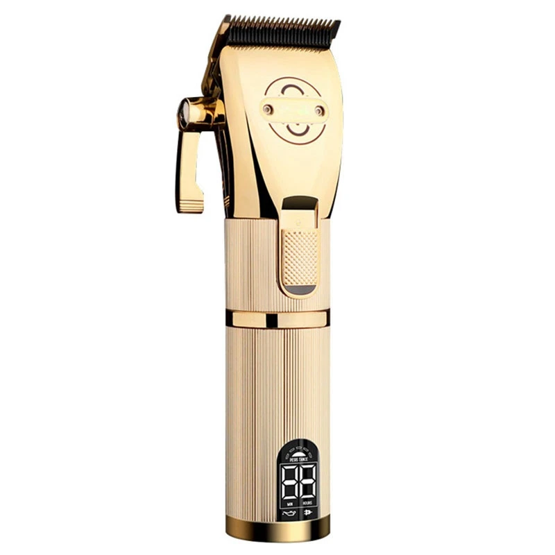 

Golden Metal Barber Shop Hairdresser Hair Clipper Hair Clipper Cordless Electric Clipper Hair Clipper