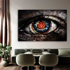 Современные плакаты и принты, портрет фантазия глаз, настенные картины, Картина на холсте, без рамки для гостиной, домашний декор