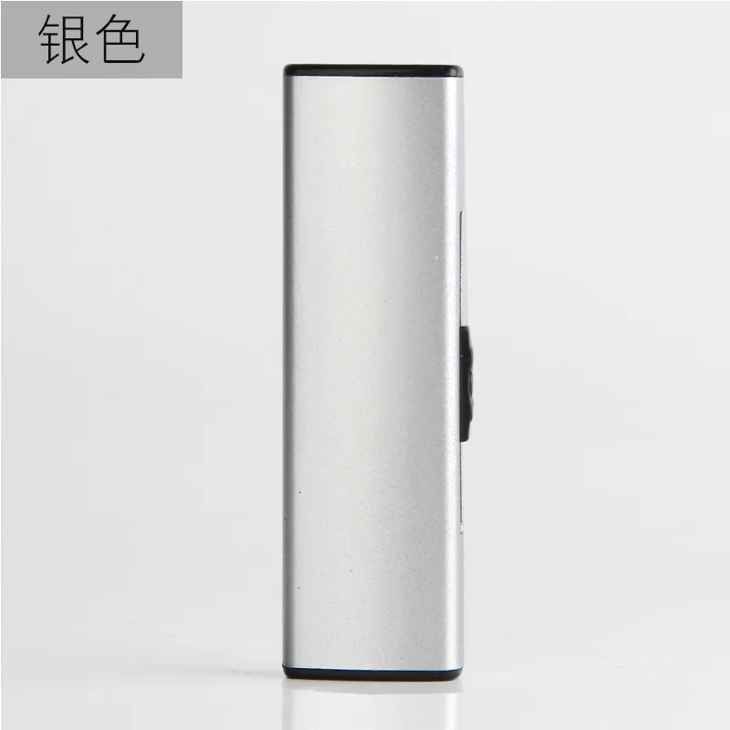 Оригинальность Windbreak Электроника usb зарядка Зажигалка двухсторонний точечный детектор дыма