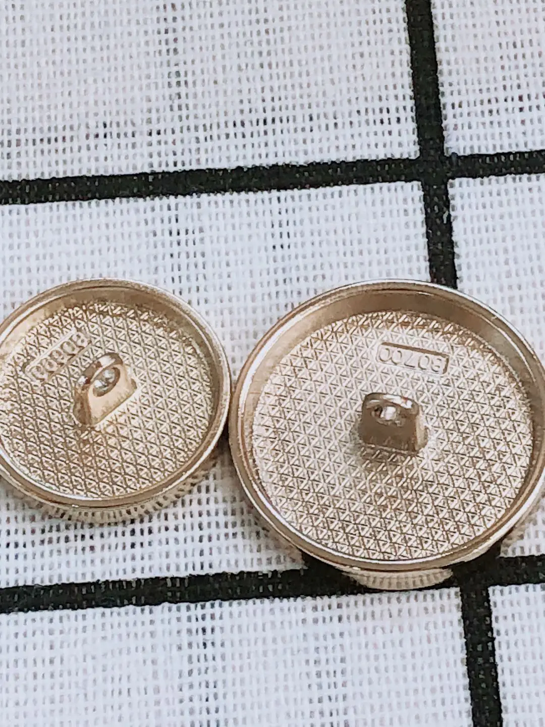 Металлические золотые пуговицы в стиле ретро для одежды фирменные с якорем