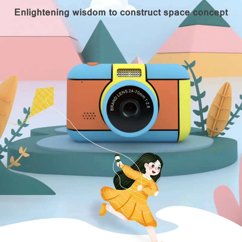 New 2021 HOT Instant Camera For Children Camera 1920x1080P Digital Camera For Kids Instant Print Camera Birthday Gifts video