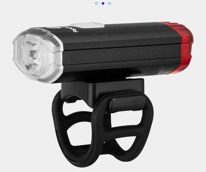 ROCKBROS New 100 Lumen Bicycle Helmet Light USB Rechargeable Flashlight Bike Front Rear Light Handlebar Helmet Top Two-way Light