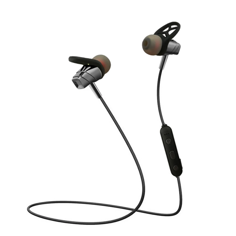 Спортивные Bluetooth наушники для iPhone X Xs MAX XR 8 plus стерео бас гарнитура с микрофоном
