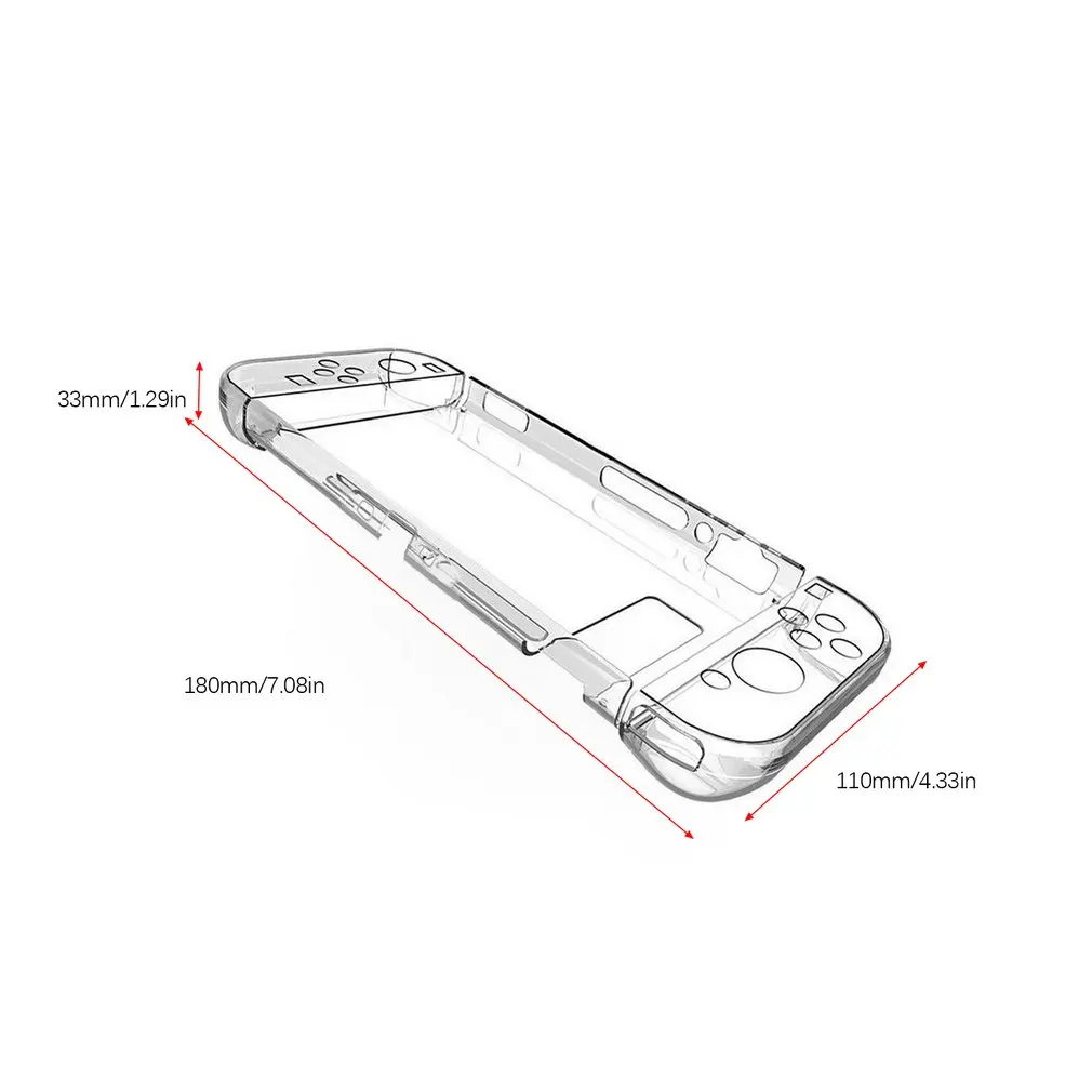 

Hard PC Protection Cover Switch NS NX Case Crystal Shell Console Controller Accessories Transparent for Nintend Nintendo ONLENY