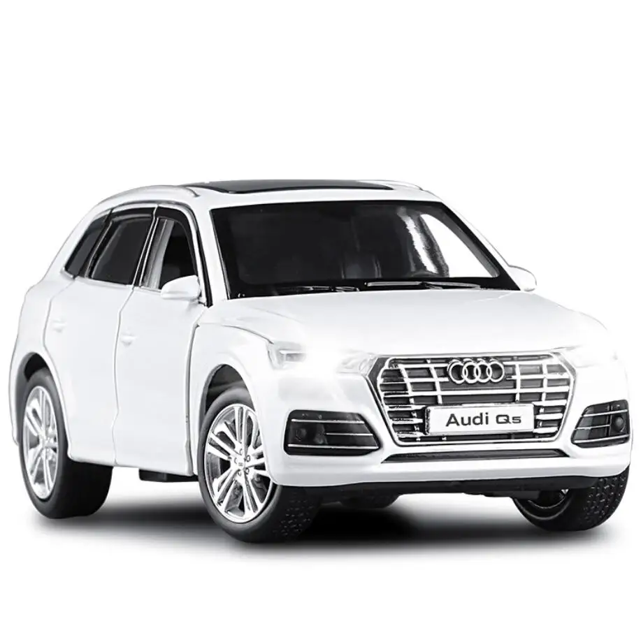 1/32 Новинка Audi Q5 SUV литая модель металлический Автомобиль звуковая светильник вая