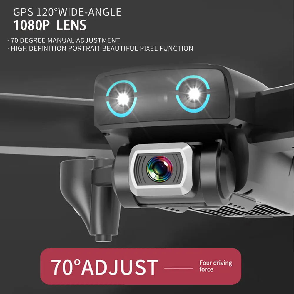 S167 5G Wi Fi FPV RC Квадрокоптер GPS Дрон 4K динамический последующий жестом фото селфи