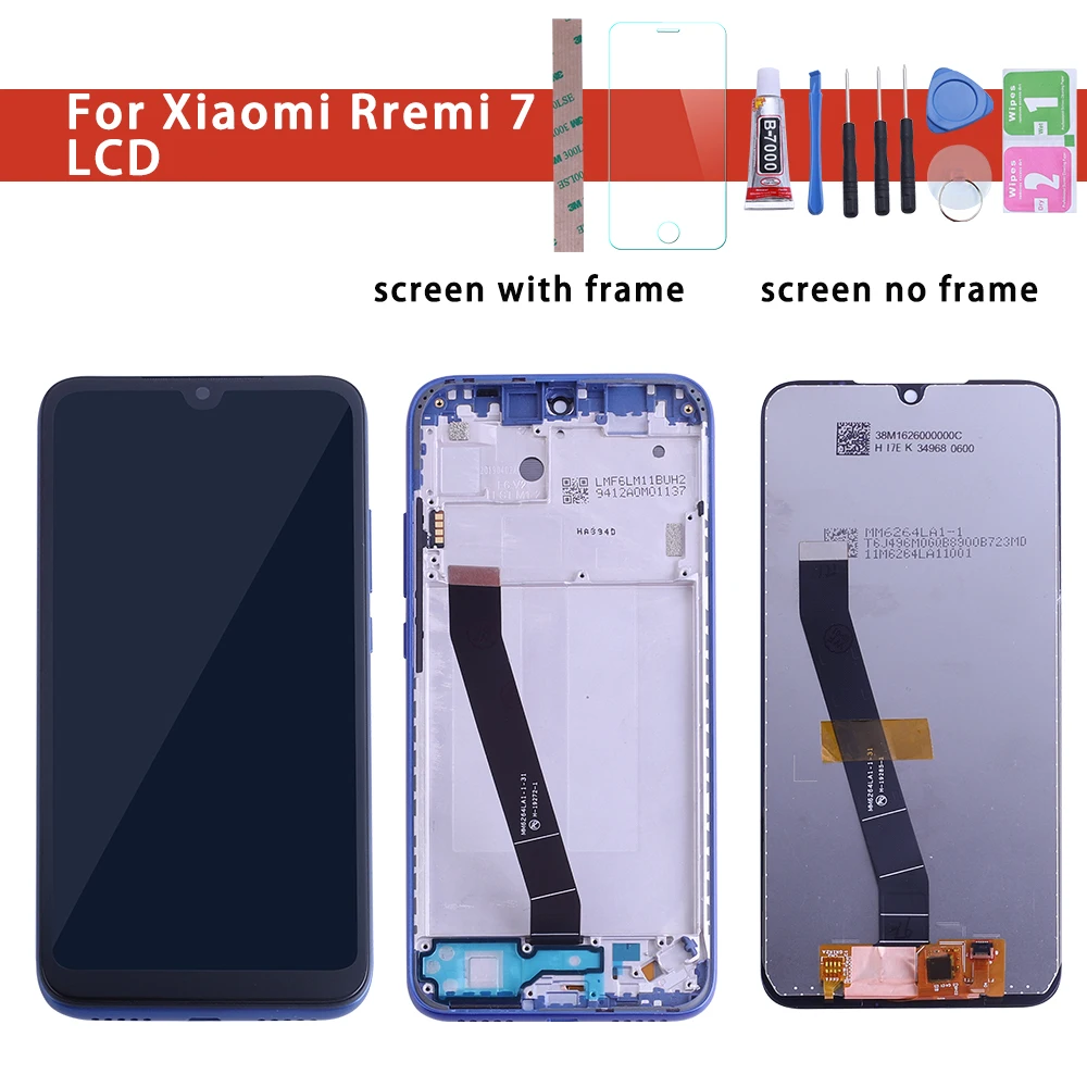 ЖК дисплей 6 26 дюйма для Xiaomi Redmi 7 Redmi7 сменный сенсорный экран с дигитайзером