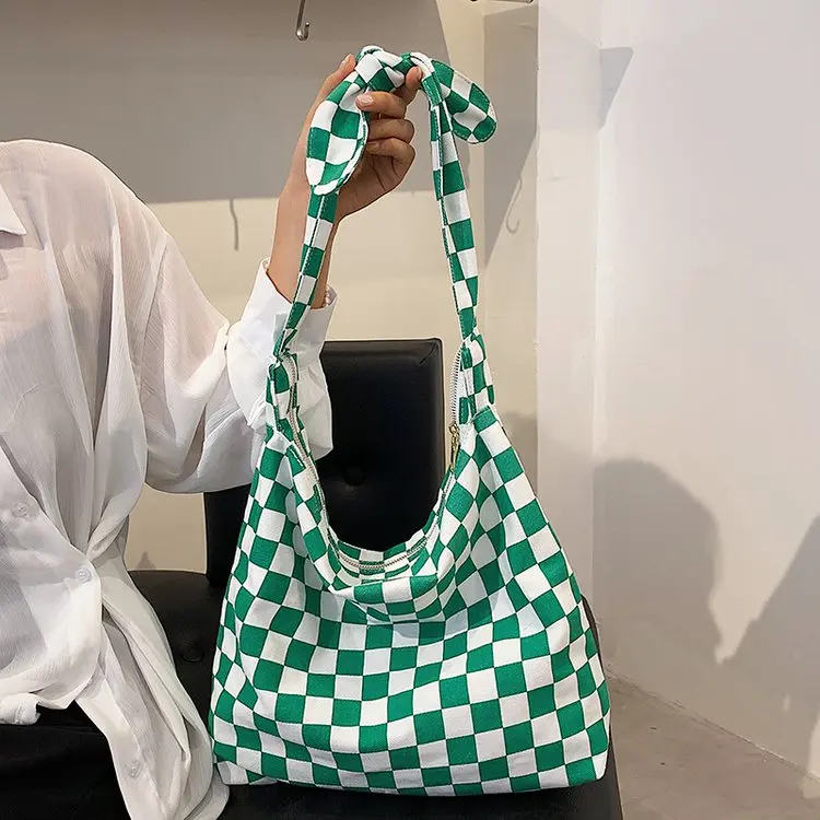 

Вместительные сумки с круглыми зубьями, портативные сумки для покупок с украшением из узла на молнии, Наплечная Сумка, дорожные школьные су...