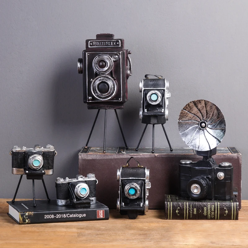 

Retro old style radio vintage decorations accessories for home house stuff Cafe Bar Decor Shabby Chic Resin Crafts Wine Cabinet