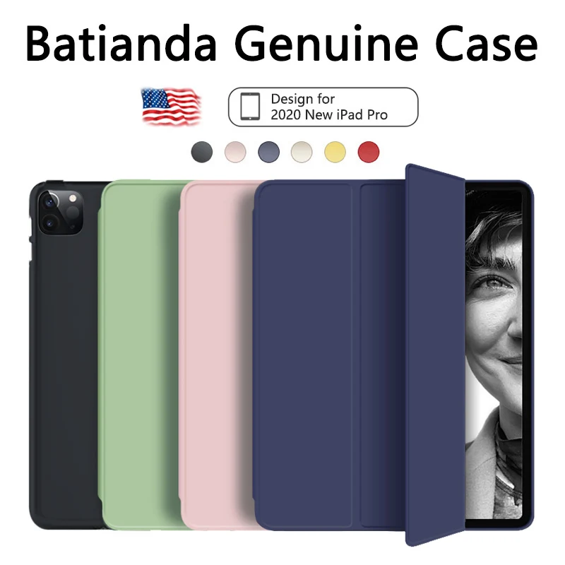 Кожаный смарт чехол для iPad Pro 12 9 2020 2017 2018 2 /11 2018|cover for apple ipad|smart casefor ipad |
