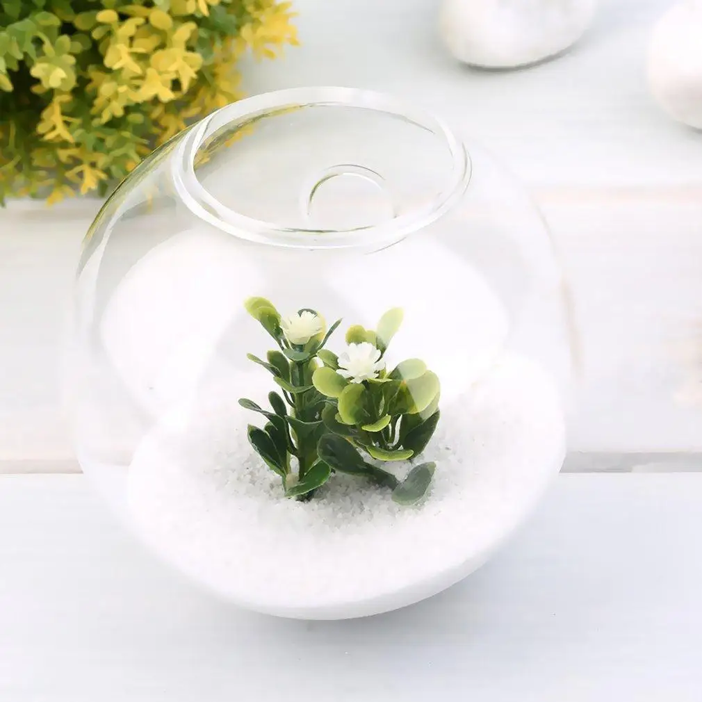 Висячая стеклянная Цветочная ваза Террариум контейнер домашний садовый шар