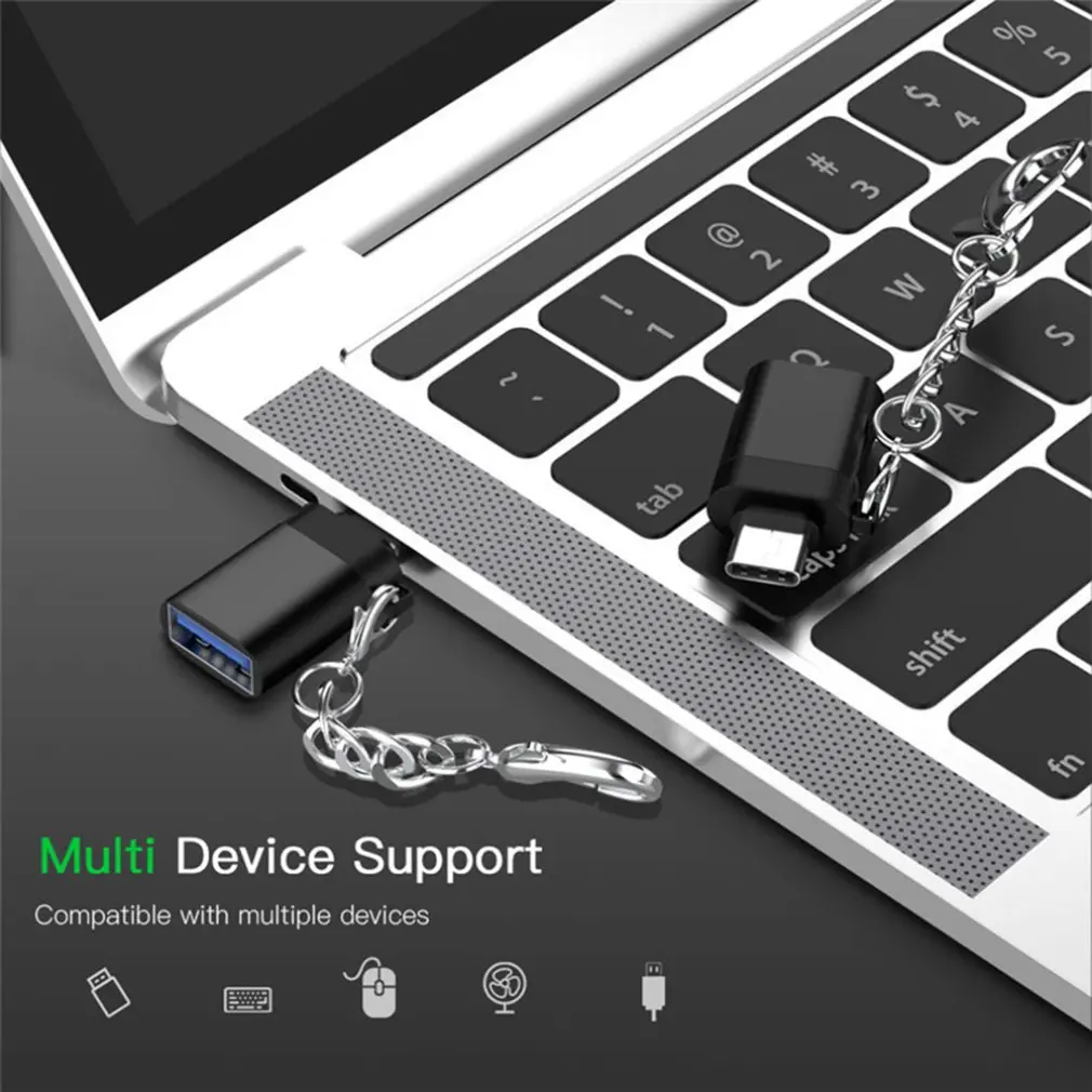 Адаптер USB 3 0 type-C с разъемом типа C OTG для синхронизации данных и зарядки Macbook huawei