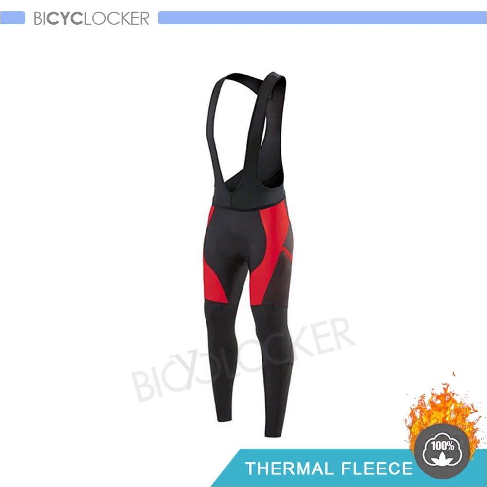 2020 MTB зимний флисовый комбинезон для велоспорта длинные колготки мужские