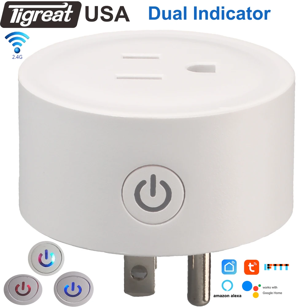 Умная розетка с дистанционным управлением Беспроводная Wi-Fi таймером приложение
