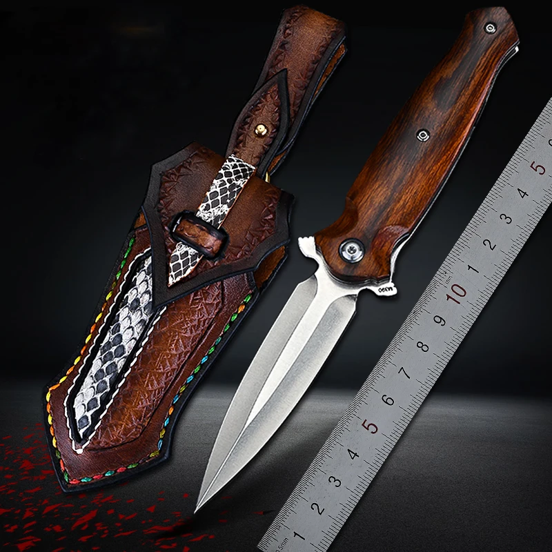 

Складной нож M390 из порошковой стали, складной нож с шарикоподшипником, уличные инструменты, маленький нож, высокая твердость, острый нож для...