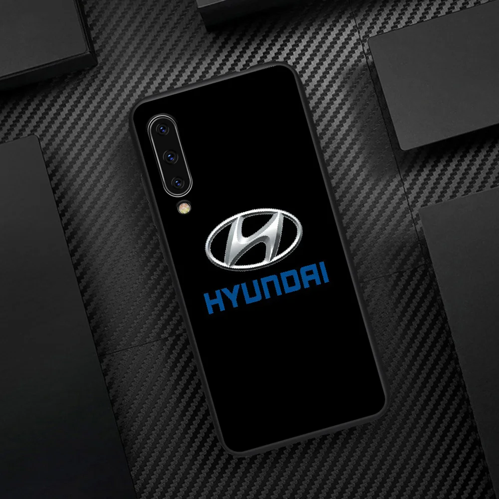 

Hyundai Car Phone Case Cover For Samsung Galaxy A7 8 10 20 20e 21 30 30S 31 41 50 50S 51 70 71 91 black Waterproof Tpu Bumper