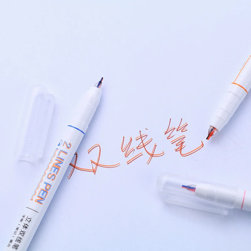 Новинка двухлинейный Контурный карандаш для рисования скрап Книжная карта