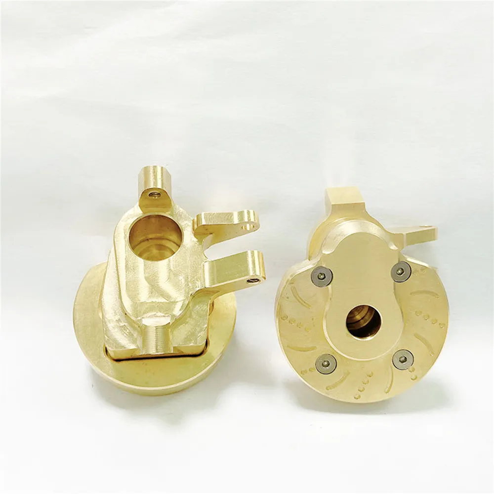 

Brass Counterweight Steering Knuckle Cup Gear Cover for 1/10 Axial Capra 1.9UTB SCX10 III RC Car Accessories