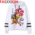 Худи мужское сплошное с японским аниме, мультяшный милый Харадзюку, теплая толстовка с капюшоном Луффи, Зоро, свитшот с графическим принтом, Осень-зима