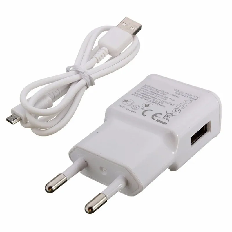EU Plug Micro USB Cable Fast Charging Data Sync Phone Charger Cord For Samsung Galaxy S3 S4 S6 J5 Xiaomi Redmi Note 4 5 | Электроника