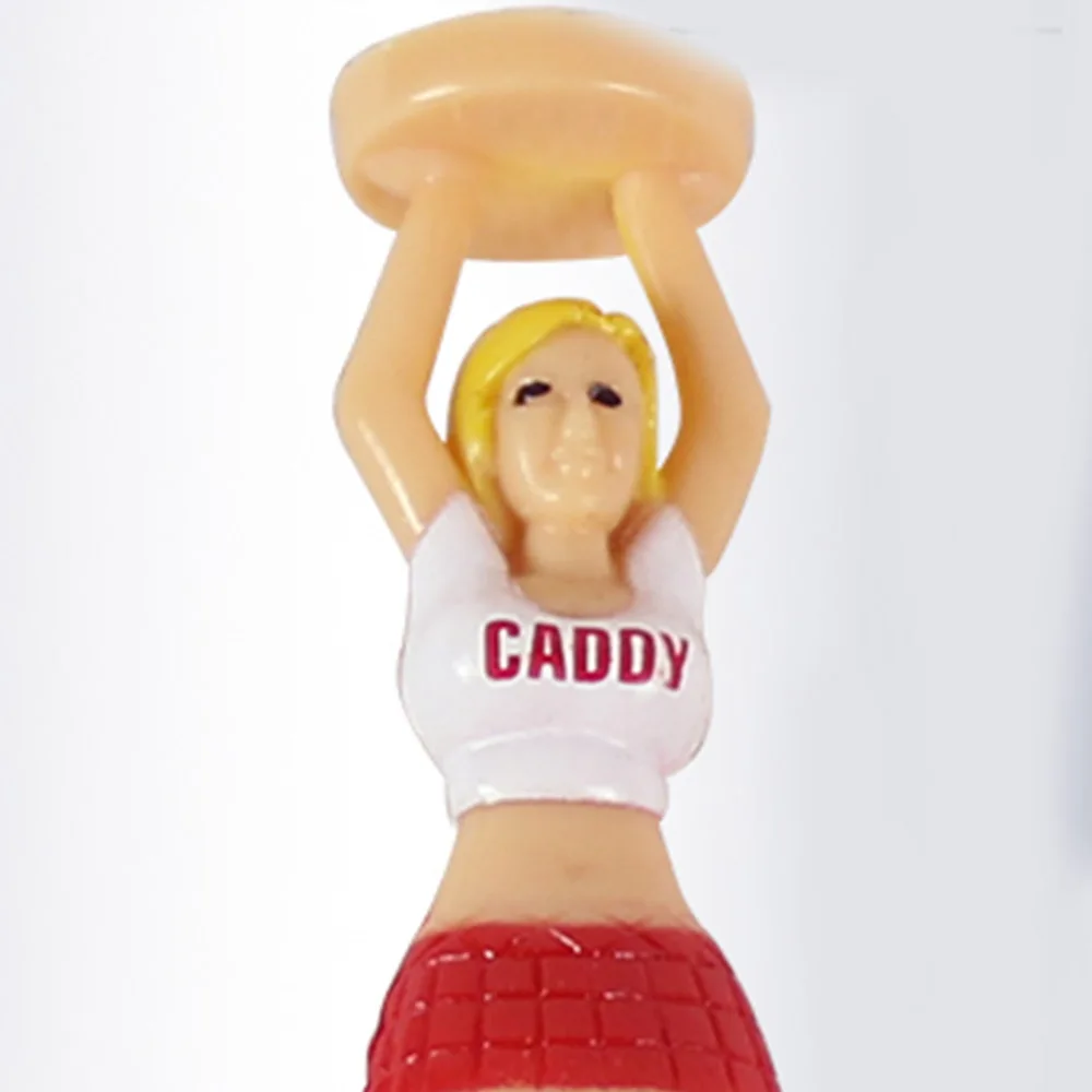 

4PCS/Pack Outdoor Girl Tees Holder for Golfers Sport Use Gift
