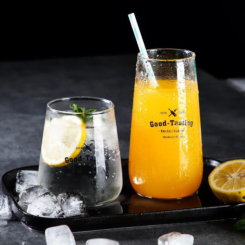 Glass Woman Flower Receptacle Ins Wind Transparent High Temperature Resistance Teacup Will Capacity Milk Cup Drinks Male | Дом и сад