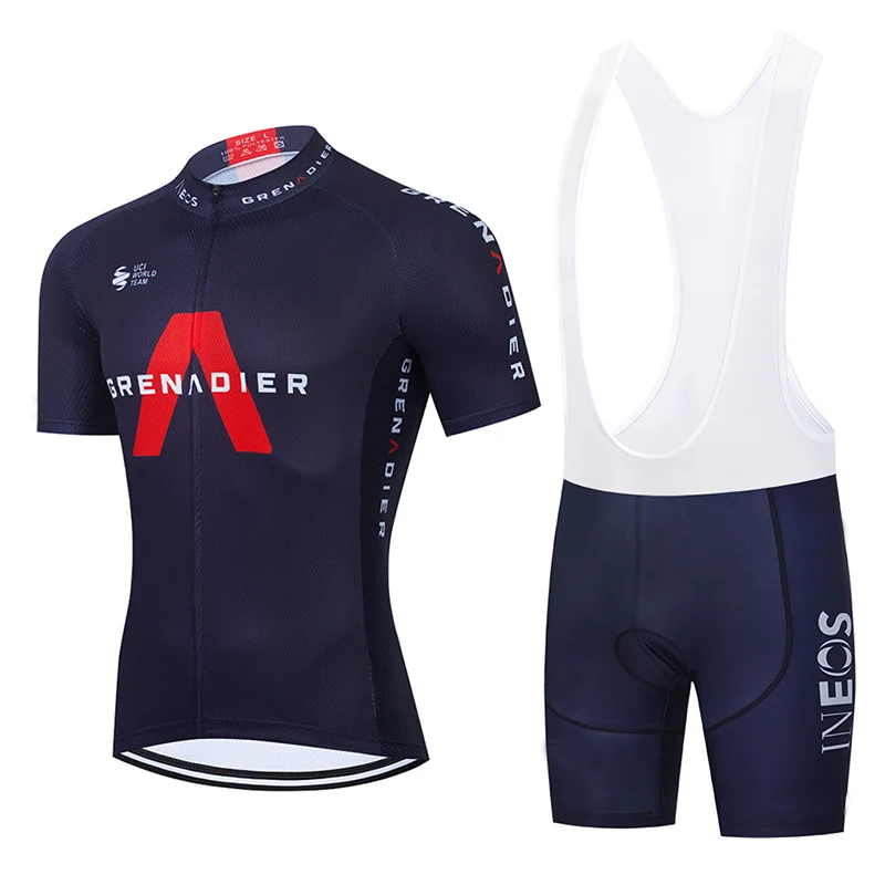 

2021 INEOS Cycling Team Jersey 20D Gel Bike Shorts Set Ropa Ciclismo MenS MTB Shirt Summer Bicycling Maillot Bottom Clothing