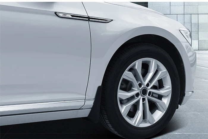 Для Volkswagen Passat B8 хромированные аксессуары Passat B8 вариант модифицированные наклейки для автомобилей крыло логотип тело яркая полоса украшения