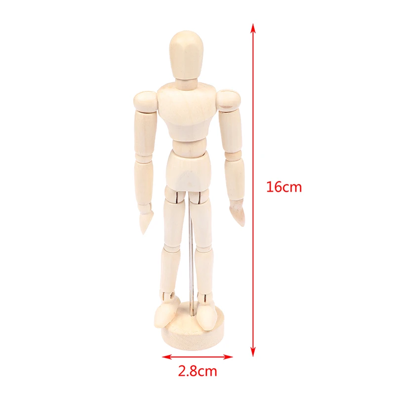 Деревянная модель для скетчинга человека манекен рисования | Дом и сад
