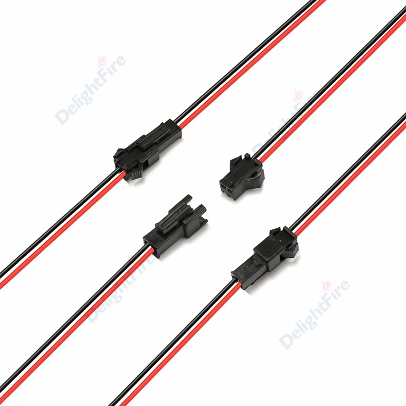 5 100 пар 2/3/4/5/6pin SM JST светодиодный разъем кабель удлинитель Электрический провод