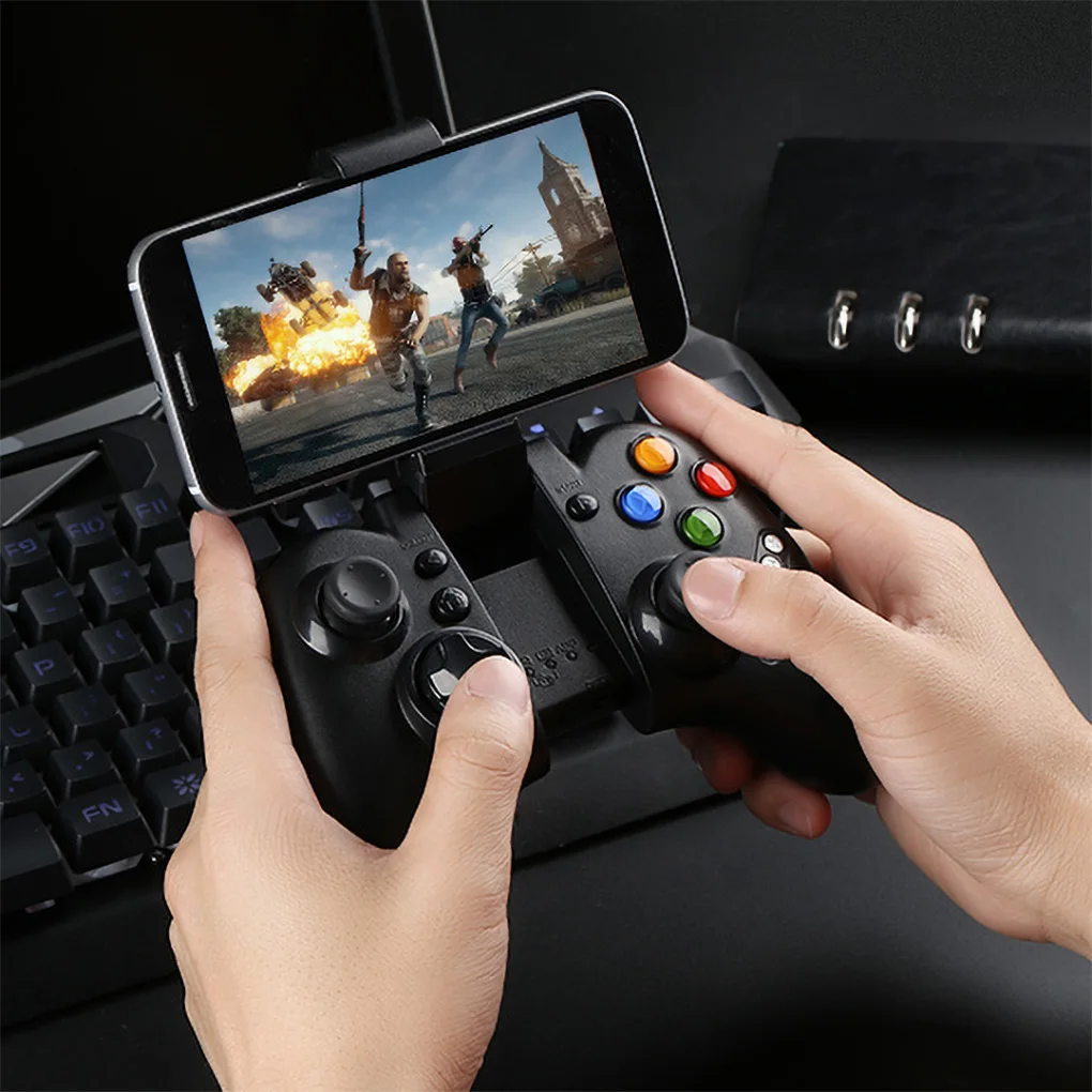 

Беспроводной игровой коврик Bluetooth, складной игровой контроллер, Телескопическая Подставка, игровая ручка, перезаряжаемый геймпад для телеф...