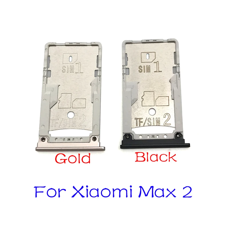 

Sim Card slot tray Holder repair part For Xiaomi Mi Max 2 3 Pocophone F1 SIM Card Tray Slot Holder Adapter Accessories With Pin