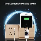 Новый настенный держатель для телефона, настенный кронштейн для телефона, Домашний Органайзер для хранения в спальне